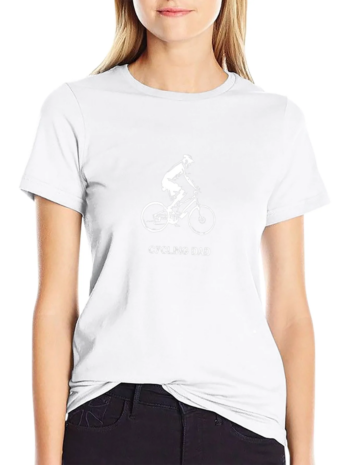 Cycling Dad T-Shirt - Mountain Bike Graphic Tee