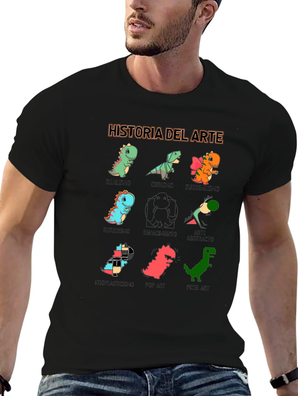 Historia Del Arte Dinosaur T-Shirt