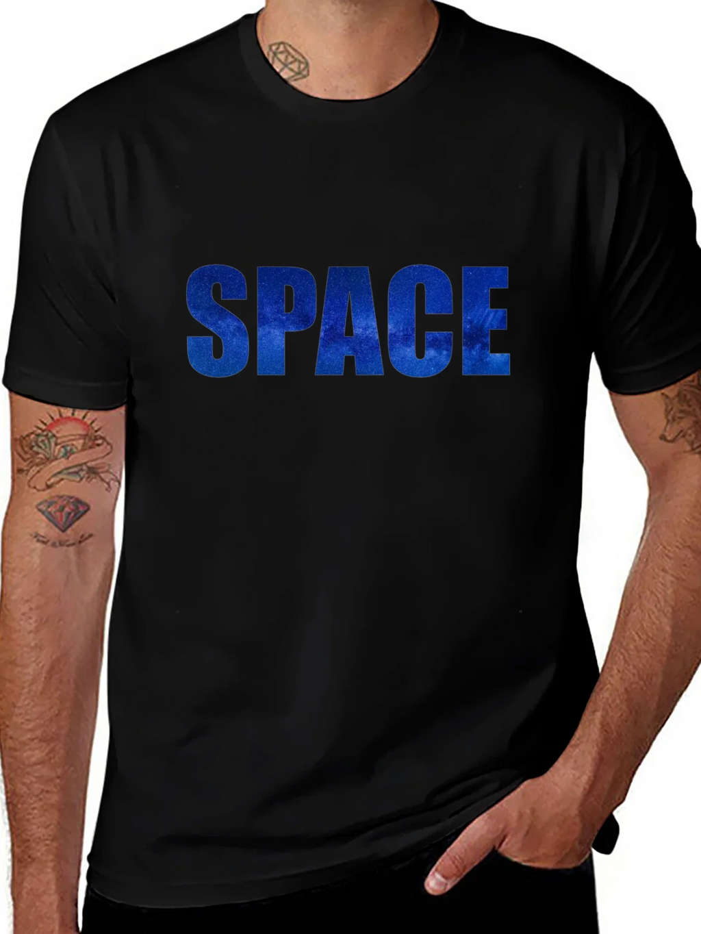 Space Galaxy T-Shirt - Cosmic Print Tee