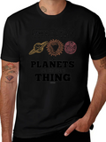 Stars & Planets T-Shirt - Space Lover Tee