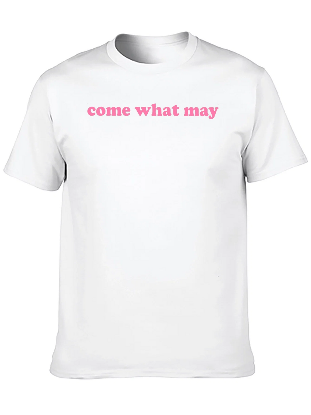Come What May Graphic Tee - Black